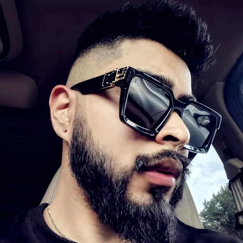 Luxury Designer High Quality Large Sunglasses